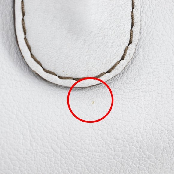 LOEWE White Leather Fiesta Tote Bag Snap Button - Picture 9 of 15